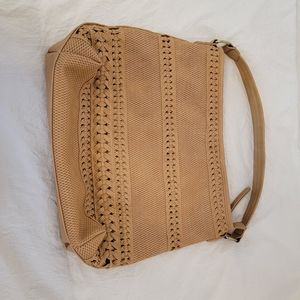 Antik Kraft tan shoulder bag EUC